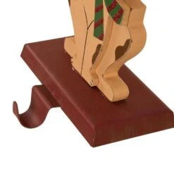 7.76 In. H Wooden Metal Christmas Stocking Holder Dog -Northlight Shop glitzhome stocking holders 1124202626 44 1000