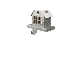 6.00 In. H Galvanized House Stocking Holder -Northlight Shop glitzhome stocking holders 1124203415 44 1000