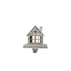 6.00 In. H Galvanized House Stocking Holder