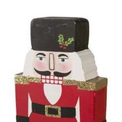 Wooden/Metal Nutcracker Stocking Holder (Set Of 2) -Northlight Shop glitzhome stocking holders 2005000005 4f 1000