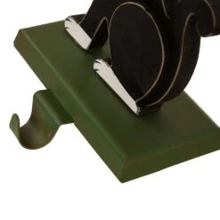 5.00 In. L X 3.82 In. W X 7.76 In. H Wooden/Metal Cat And Dog Stocking Holder Set Of 2 -Northlight Shop glitzhome stocking holders 2005000007 fa 1000