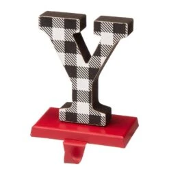 Wooden/Metal JOY Christmas Stocking Holder (Set Of 3) -Northlight Shop glitzhome stocking holders 2005000017 1f 1000