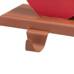 Wooden/Metal Cardinal Stocking Holder (2-Pack) -Northlight Shop glitzhome stocking holders 2005000020 1f 1000