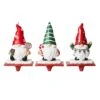 7 In. H Resin Gnomes Stocking Holder (Set Of 3) -Northlight Shop glitzhome stocking holders 2005000042 64 1000