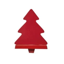 7 In. H Metal Christmas Cardinal Stocking Holder (Set Of 2) -Northlight Shop glitzhome stocking holders 2005000045 44 1000