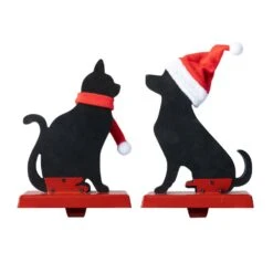 7 In. H Marquee LED Ornament Stocking Holder (2-Count) 12 7 In. H Marquee LED Ornament Stocking Holder (2-Count) -Northlight Shop glitzhome stocking holders 2005000070 44 1000