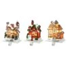 6 In. H Lighted Resin House Stocking Holder (Set Of 3) 13 6 In. H Lighted Resin House Stocking Holder (Set Of 3) -Northlight Shop glitzhome stocking holders 2005000072 64 1000