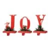 Christmas Metal JOY Stocking Holders (Set Of 3) 12 Christmas Metal JOY Stocking Holders (Set Of 3) -Northlight Shop glitzhome stocking holders 2005000078 64 1000
