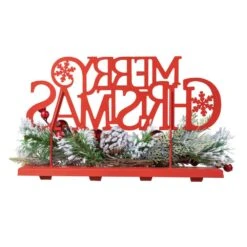 14.5 In. L Christmas Metal MERRY Christmas Stocking Holder 8 14.5 In. L Christmas Metal MERRY Christmas Stocking Holder -Northlight Shop glitzhome stocking holders 2005000079 4f 1000