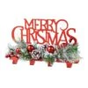 14.5 In. L Christmas Metal MERRY Christmas Stocking Holder -Northlight Shop glitzhome stocking holders 2005000079 64 1000