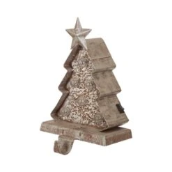 7.50 In. H Marquee LED Wooden/Metal Christmas Tree Stocking Holder 14 7.50 In. H Marquee LED Wooden/Metal Christmas Tree Stocking Holder -Northlight Shop glitzhome stocking holders gh1124202579 76 1000
