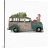 30 In. X 30 In. Christmas Cars IV By Jennifer Paxton Parker Canvas Wall Art -Northlight Shop greatbigcanvas christmas wall decorations 2560959 24 30x30 64 1000