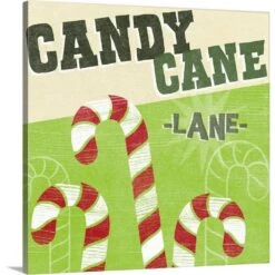 30 In. X 30 In. Let's Get Jolly V By June Erica Vess Canvas Wall Art