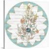 20 In. X 20 In. Seas And Greetings Collection G By Grace Popp Canvas Wall Art -Northlight Shop greatbigcanvas christmas wall decorations 2610298 24 20x20 64 1000