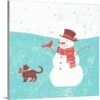 16 In. X 16 In. Mid-Century Christmas II By Jacob Green Canvas Wall Art -Northlight Shop greatbigcanvas christmas wall decorations 2637576 24 16x16 64 1000