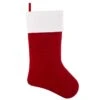 HangRight 18.7 In. Red And White Polyester Deluxe Stocking (2-Pack) 6 HangRight 18.7 In. Red And White Polyester Deluxe Stocking (2-Pack) -Northlight Shop haute decor christmas stockings hr0201 64 1000