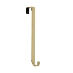 Adapt 15.75 In. Textured Gold Metal Adjustable Wreath Hanger