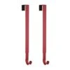 15.75 In. Red Metal Adjustable Wreath Hanger (2-Pack) 5 15.75 In. Red Metal Adjustable Wreath Hanger (2-Pack) -Northlight Shop haute decor wreath hangers awh3211 64 1000