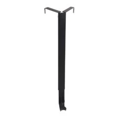 16.5 In. Artificial Matte Black Adapt Top And Bottom Adjusting Wreath Hanger