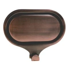 4.7 In. Artificial Oil-Rubbed Bronze Pinch Free Magnetic Wreath Hanger