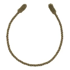 20 In. Artificial Olive Green Decorative Garland Twist Ties