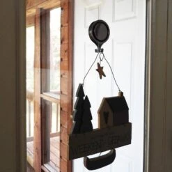 4.7 In. Artificial Brushed Nickel Attract Pinch-Free Magnetic Wreath Hanger (2-Pack) 13 4.7 In. Artificial Brushed Nickel Attract Pinch-Free Magnetic Wreath Hanger (2-Pack) -Northlight Shop haute decor wreath hangers mpf0202 76 1000