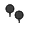 4.7 In. Artificial Matte Black Attract Pinch-Free Magnetic Wreath Hanger (2-Pack) -Northlight Shop haute decor wreath hangers mpf0206 64 1000