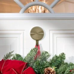 3.75 In. Artificial Antique Brass Attract Magnetic Wreath Hanger (2-pack) -Northlight Shop haute decor wreath hangers mwh204 4f 1000