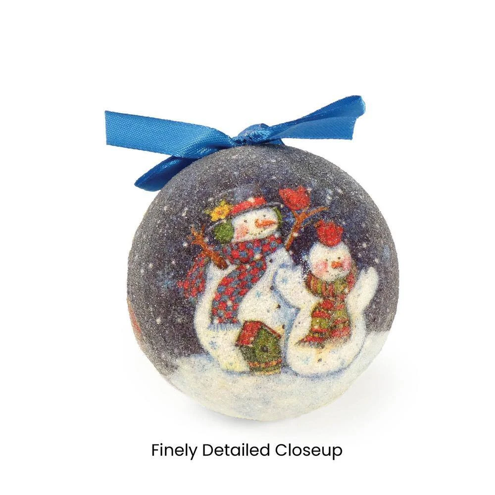 Winter Wonderland Snowman Christmas Tree Ornaments In Decorative Box (Set Of 14) 2 Winter Wonderland Snowman Christmas Tree Ornaments In Decorative Box (Set Of 14) - Image 2