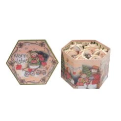 Warm And Cozy Snowman Shatterproof Ball Christmas Ornaments (14-Pack) -Northlight Shop hemsly inc christmas ornament sets 10282 1 44 1000