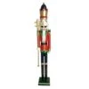 Home Accents Holiday 36 In. Nutcracker Green And Red -Northlight Shop home accents holiday christmas figurines hd180281 64 1000