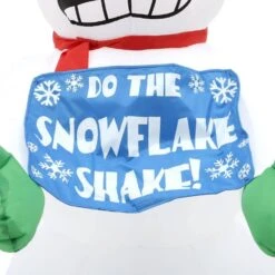 Home Accents Holiday 6 Ft. Pre-Lit Life Size Airblown Inflatable Shivering Snowman -Northlight Shop home accents holiday christmas inflatables 114382 1d 1000