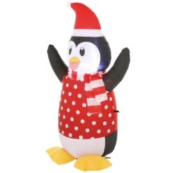 Home Accents Holiday 3.5 Ft. Pre-Lit Airblown Inflatable Christmas Penguin -Northlight Shop home accents holiday christmas inflatables 115252 fa 1000