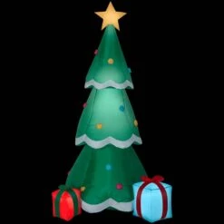 Home Accents Holiday 6.50 Ft. Pre-Lit Life Size Airblown Inflatable Christmas Tree With Presents -Northlight Shop home accents holiday christmas inflatables 115314 1d 1000