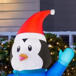Home Accents Holiday 3.5 Ft Pre-Lit LED Inflatable Outdoor Penguin In Sweater 8 Home Accents Holiday 3.5 Ft Pre-Lit LED Inflatable Outdoor Penguin In Sweater -Northlight Shop home accents holiday christmas inflatables 39414 a0 1000