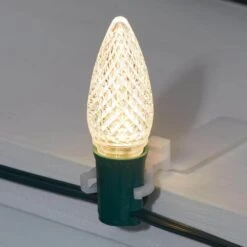 Home Accents Holiday Warm White Commercial Grade Shatter-Resistant Faceted C9 LED Replacement Bulbs (50-Pack) 9 Home Accents Holiday Warm White Commercial Grade Shatter-Resistant Faceted C9 LED Replacement Bulbs (50-Pack) -Northlight Shop home accents holiday christmas light bulbs 23le21211 1d 1000