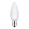 Home Accents Holiday Cool White Commercial Grade Shatter-Resistant Faceted C9 LED Replacement Bulbs (50-Pack) -Northlight Shop home accents holiday christmas light bulbs 23le21212 64 1000