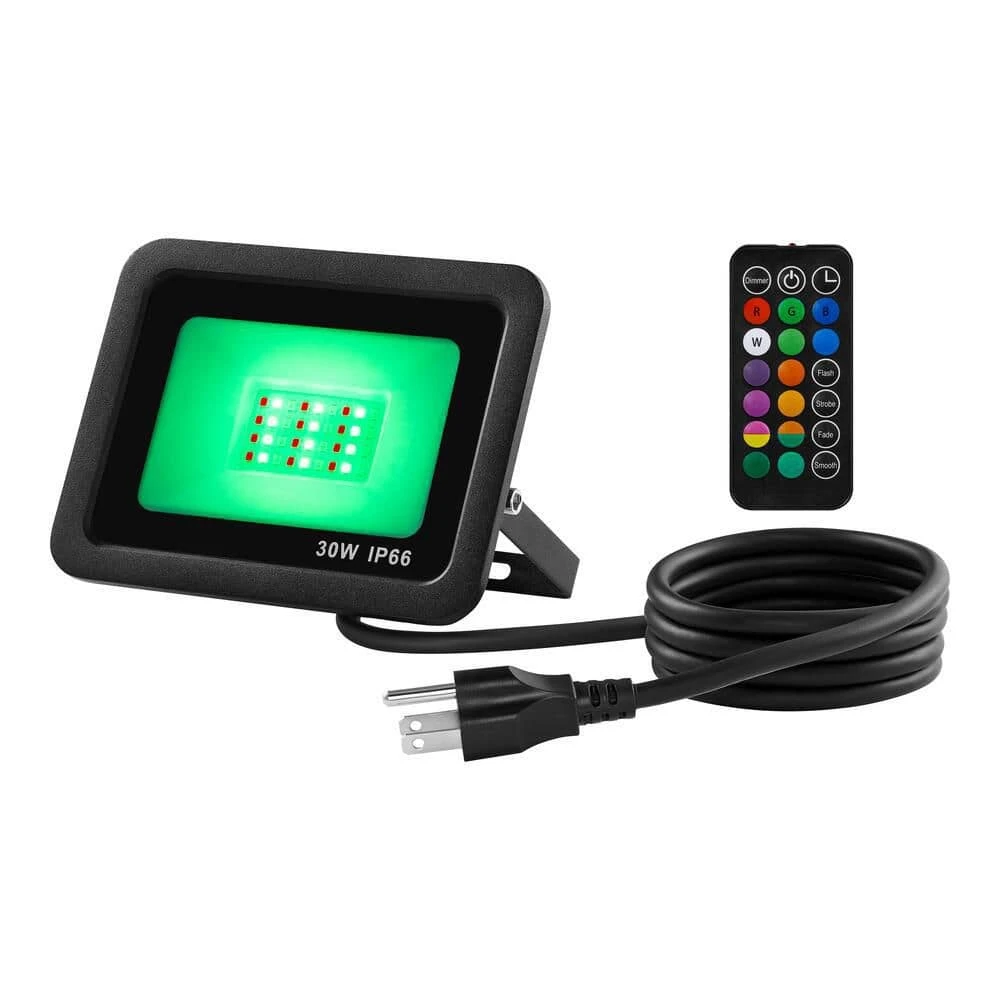 Home Accents Holiday 30-Watt Multi-Colored LED Floodlight 3 Home Accents Holiday 30-Watt Multi-Colored LED Floodlight - Image 3