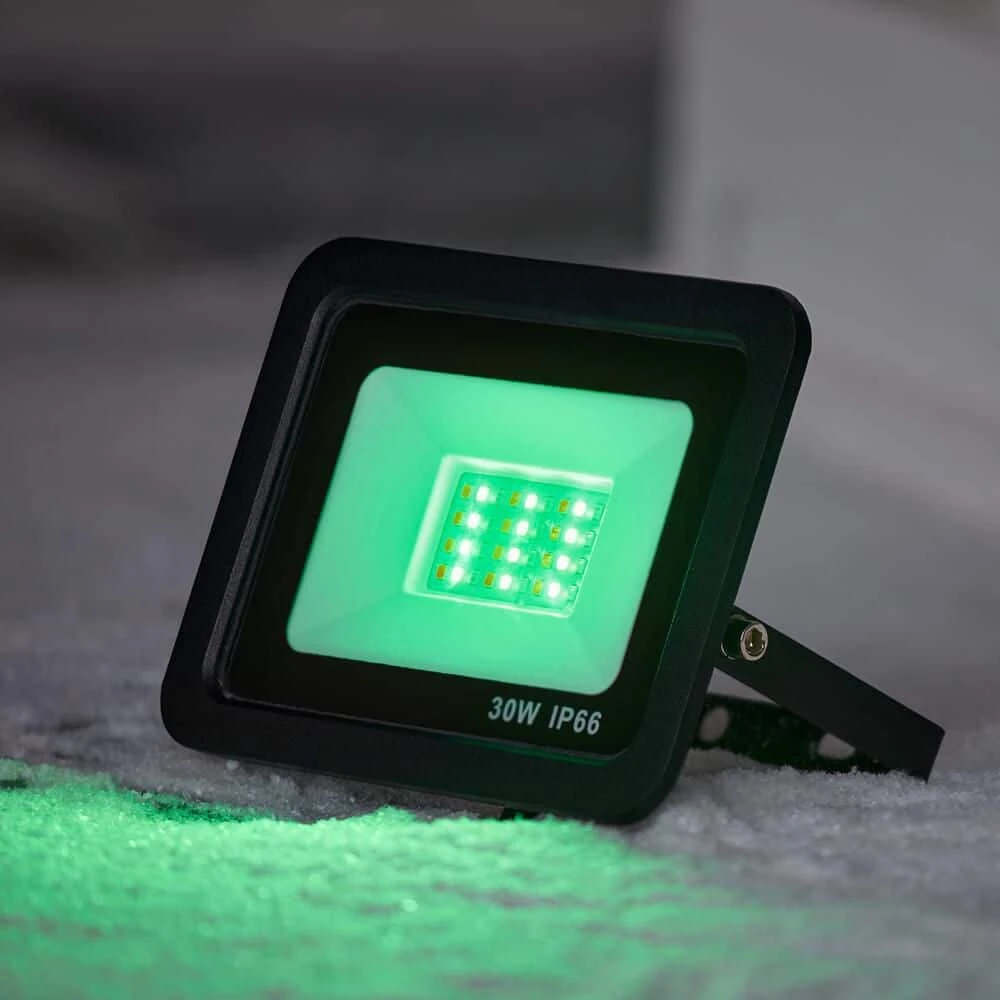 Home Accents Holiday 30-Watt Multi-Colored LED Floodlight 4 Home Accents Holiday 30-Watt Multi-Colored LED Floodlight - Image 4