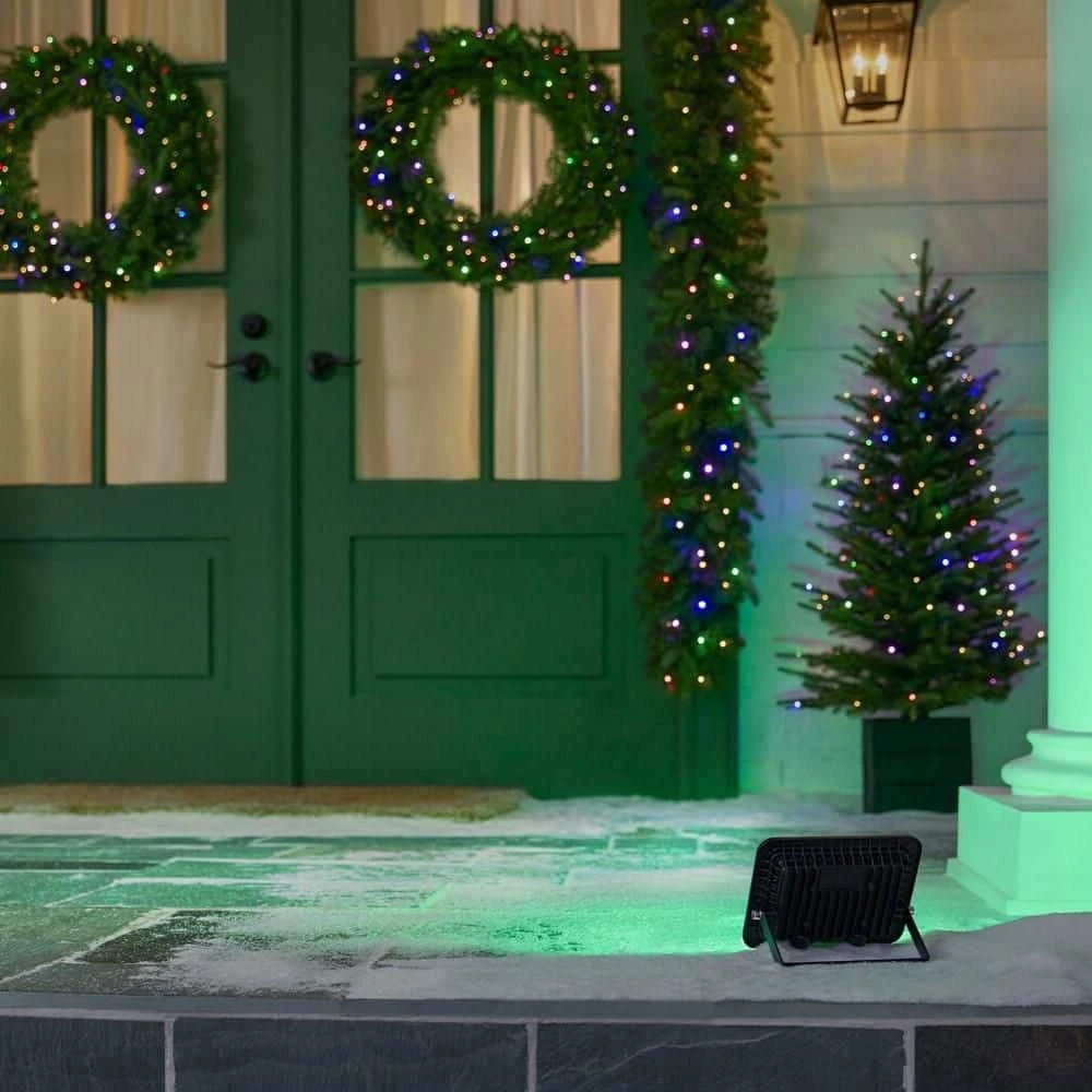 Home Accents Holiday 30-Watt Multi-Colored LED Floodlight 2 Home Accents Holiday 30-Watt Multi-Colored LED Floodlight - Image 2