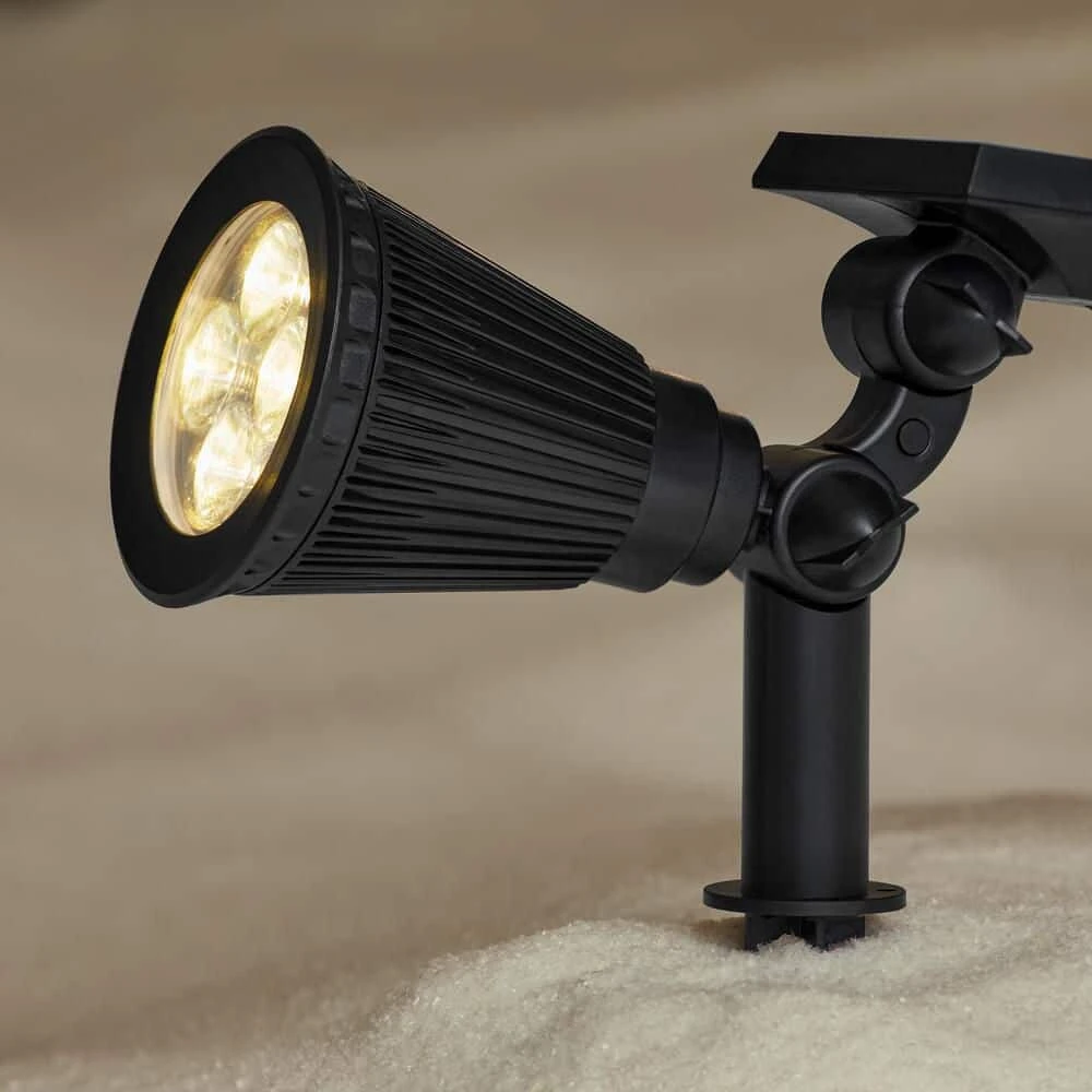 Home Accents Holiday 15.5 In. Warm White LED Solar Spot Light Holiday Yard Stake 4 Home Accents Holiday 15.5 In. Warm White LED Solar Spot Light Holiday Yard Stake - Image 4