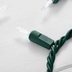 Home Accents Holiday 100 Count Cool White Steady Lit Super Bright Mini LED Lights -Northlight Shop home accents holiday christmas string lights 21rt2242115cm 66 1000