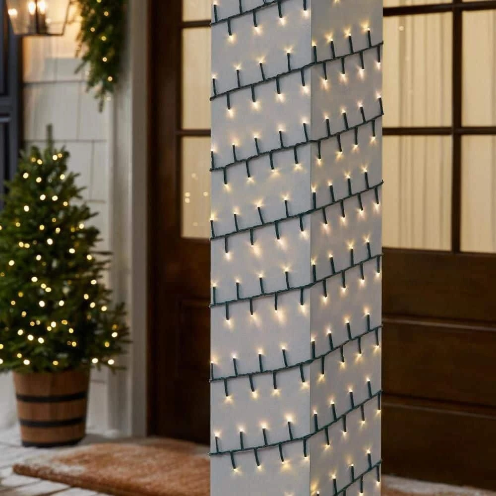 Home Accents Holiday 400 Count Grand Duchess Color Changing Warm White To Multi-Colored Twinkling Steady Lit Micro LED Lights 2 Home Accents Holiday 400 Count Grand Duchess Color Changing Warm White To Multi-Colored Twinkling Steady Lit Micro LED Lights - Image 2