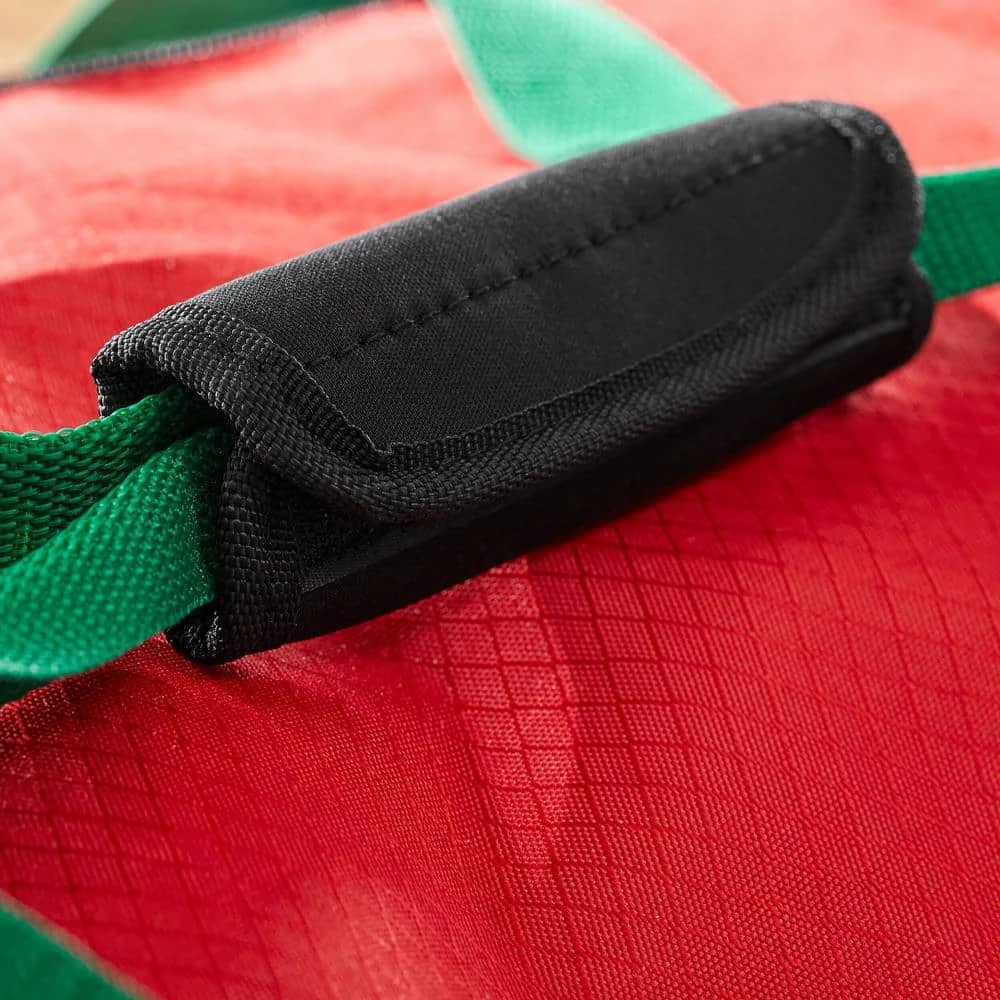 Home Accents Holiday Red Rolling Tree Storage Bag For Trees Up To 9 Ft. Tall 4 Home Accents Holiday Red Rolling Tree Storage Bag For Trees Up To 9 Ft. Tall - Image 4