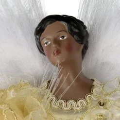 Home Accents Holiday 12 In. A/F LED Fiber Optic Angel Gold Tree Topper -Northlight Shop home accents holiday christmas tree toppers a 7070a af 40 1000