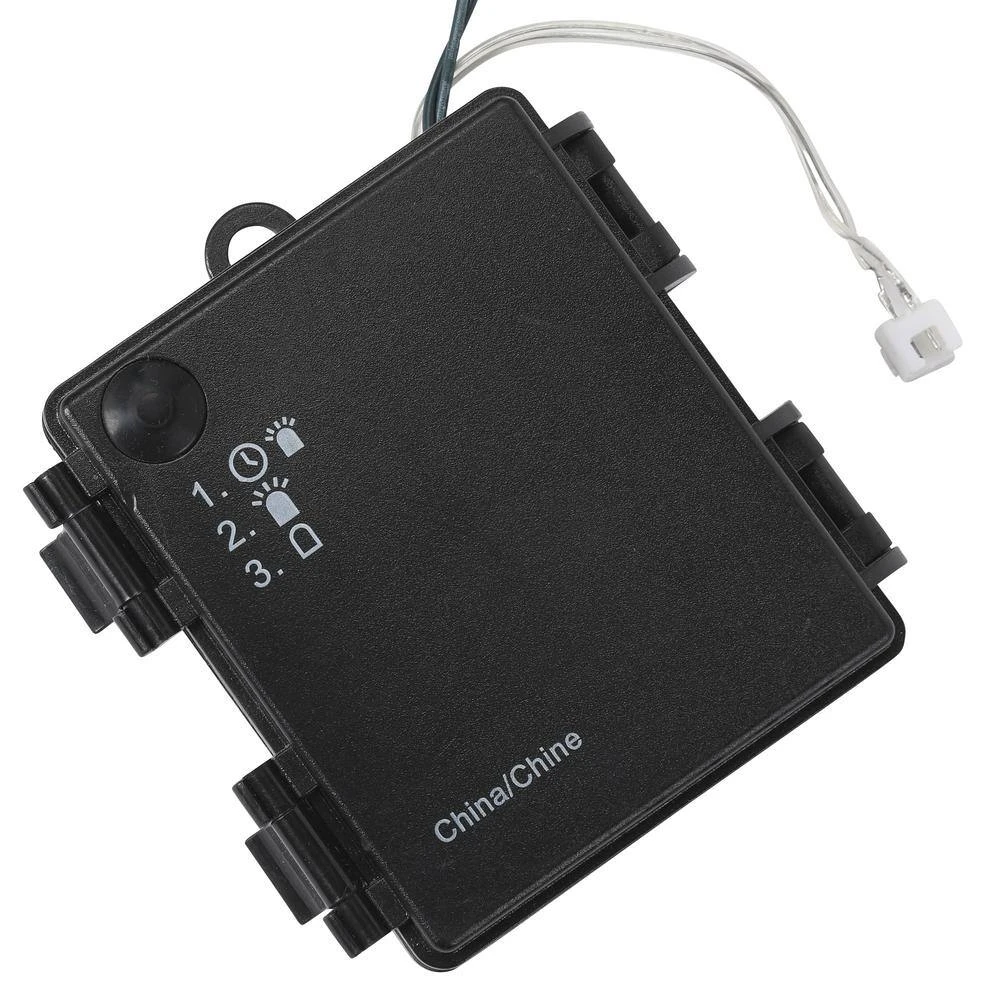 Home Accents Holiday 30 In. Pre-Lit LED Glittered Poinsettia Artificial Christmas Wreath With 35-Lights 2 Home Accents Holiday 30 In. Pre-Lit LED Glittered Poinsettia Artificial Christmas Wreath With 35-Lights - Image 2