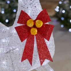 Home Accents Holiday 3.5 Ft. Icicle Shimmer Twinkling LED Doe Holiday Yard Decoration Y17 -Northlight Shop home accents holiday christmas yard decorations 23rt04623112 66 1000