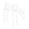 Home Accents Holiday 3 Ft. LED Wire Doe Holiday Yard Decoration Y32 17 Home Accents Holiday 3 Ft. LED Wire Doe Holiday Yard Decoration Y32 -Northlight Shop home accents holiday christmas yard decorations 23rt0691713 64 1000