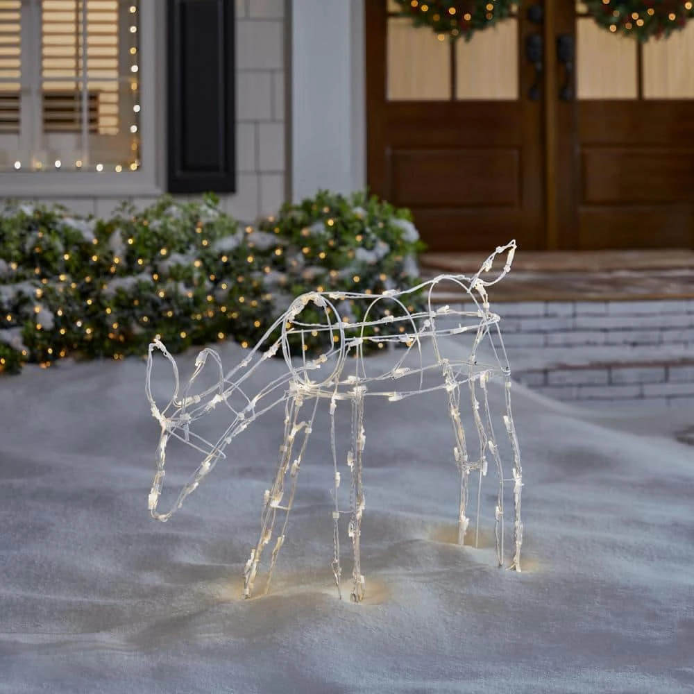 Home Accents Holiday 3 Ft. LED Wire Doe Holiday Yard Decoration Y32 2 Home Accents Holiday 3 Ft. LED Wire Doe Holiday Yard Decoration Y32 - Image 2
