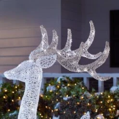 Home Accents Holiday 3-Piece Fantasleigh Outdoor Christmas Deer Family With LED Cool White Lights 9 Home Accents Holiday 3-Piece Fantasleigh Outdoor Christmas Deer Family With LED Cool White Lights -Northlight Shop home accents holiday christmas yard decorations ty594 2014 a0 1000